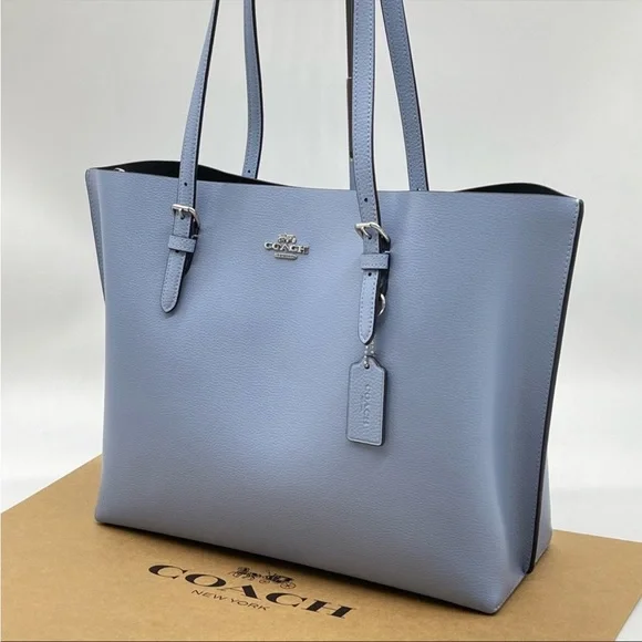 Coach Mollie Tote Bag Leather - Picture 4 of 12